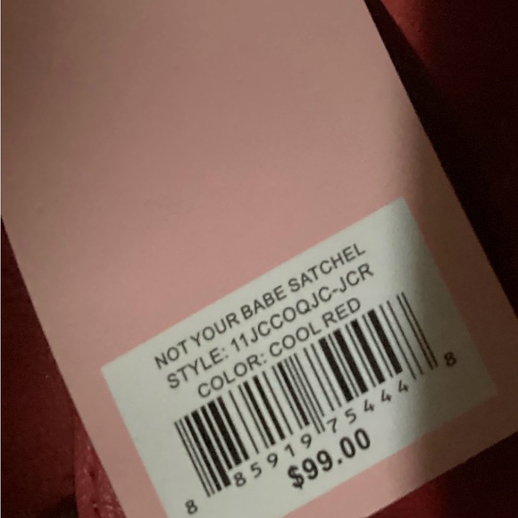 NWT RED JUICY COUTURE SHOULDER BAG. GREAT CHRISTMAS GIFT - Picture 6 of 6